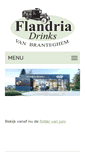 Mobile Screenshot of flandria-drinks.be